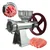 Heavy Duty No. 32 Stainless Steel Power Meat Mincer without Motor